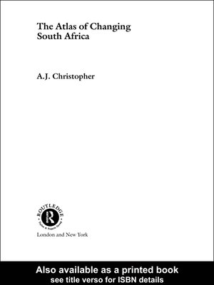 cover image of Atlas of Changing South Africa